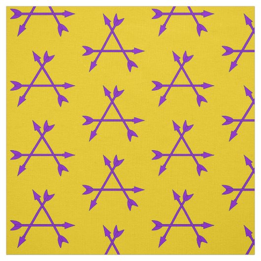 SCA Arrow's Flight Populace Badge Fabric Stof (Swatch)