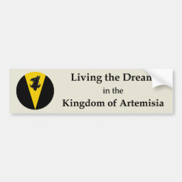 SCA Artemisia Bumper Sticker