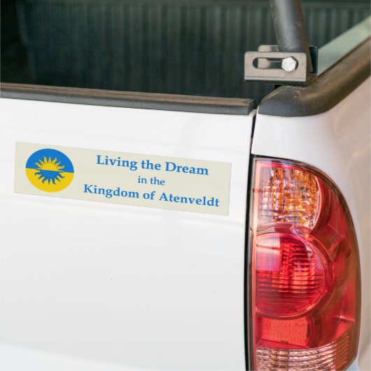 SCA Atenveldt Bumper Sticker (Op Truck)