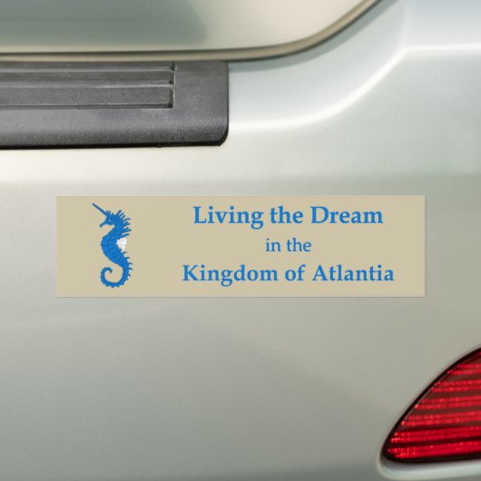 SCA Atlantia bumpersticker (Op auto)