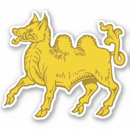 SCA Attilium aangepaste gesneden vinyl Sticker (Voorkant)