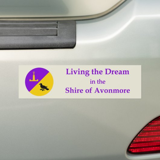 SCA Avonmore bumpersticker (Op auto)