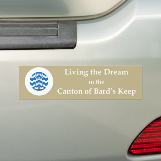 SCA Bard's Keep Bumper Sticker (Op auto)