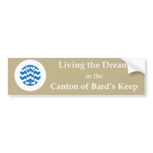 SCA Bard's Keep bumpersticker