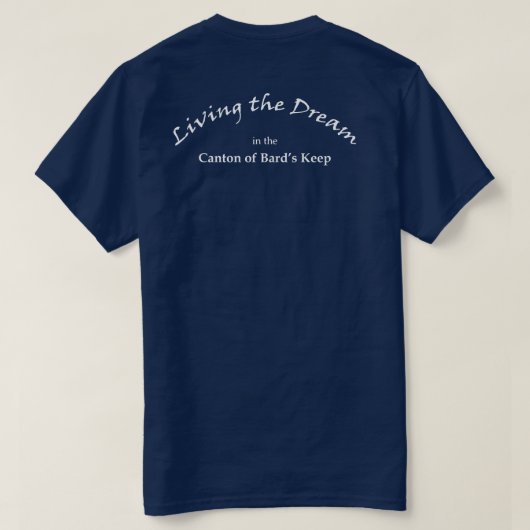 SCA Bard's Keep T-shirt (Design achterkant)