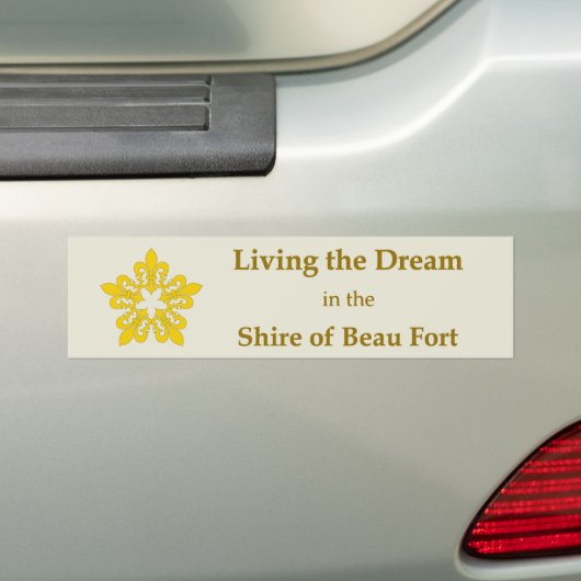 SCA Beau Fort bumpersticker (Op auto)