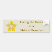 SCA Beau Fort bumpersticker (Voorkant)