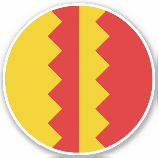 SCA Bonwicke Vinyl Sticker (Voorkant)