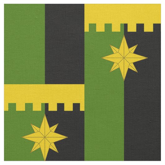 SCA Brendoken Populace Badge Fabric Stof (Close Up)