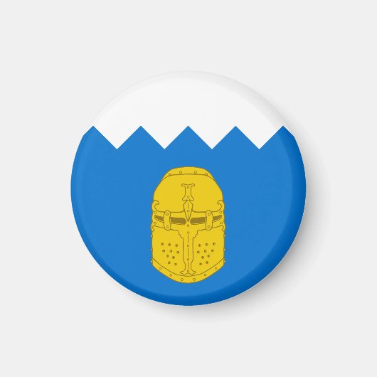 SCA Bronzehelm Magnet (Voorkant)