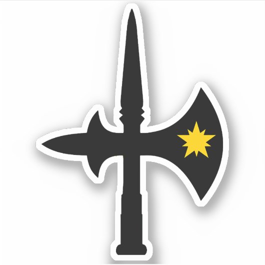 SCA Bryn Gwlad op maat gesneden vinyl Sticker (Voorkant)