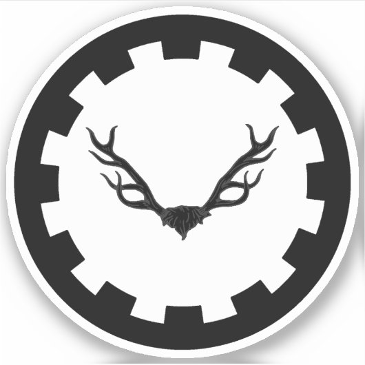 SCA Buckland Cross Vinyl Sticker (Voorkant)