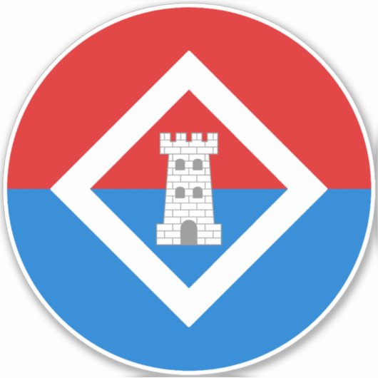 SCA Caer Mear Vinyl Sticker (Voorkant)