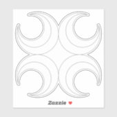SCA Caid Custom-Cut Vinyl Sticker (Vel)