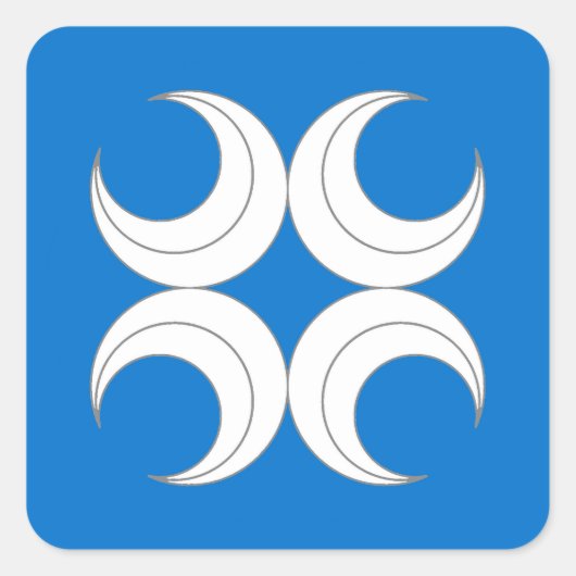 SCA Caid Populace Badge Sticker (Voorkant)