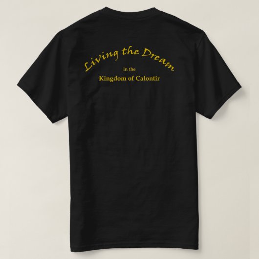 SCA Calontir T-shirt (Design achterkant)