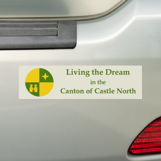 SCA Castle North Bumper Sticker (Op auto)