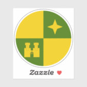 SCA Castle North Vinyl Sticker (Vel)