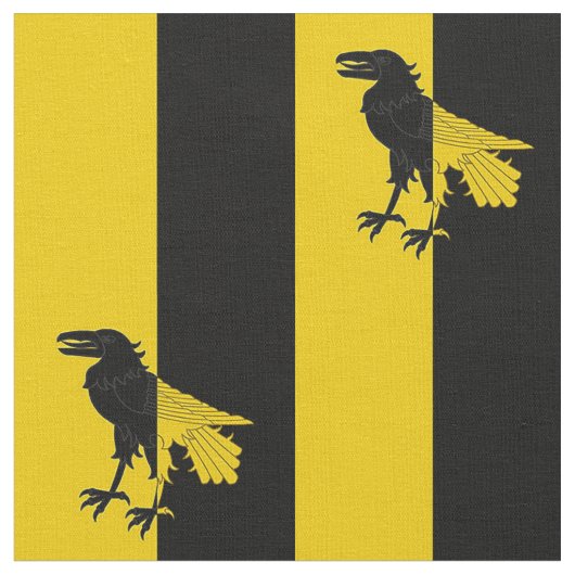 SCA Champcorbeau Populace Badge Fabric Stof (Close Up)
