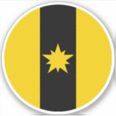 SCA Chemin Noir Vinyl Sticker (Voorkant)