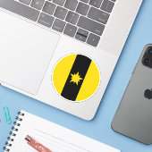 SCA Chemin Noir Vinyl Sticker (Laptop met iPhone)