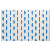 SCA Clan Blue Feather Fabric Stof (Fat Quarter)