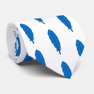 SCA Clan Blue Feather Stropdas