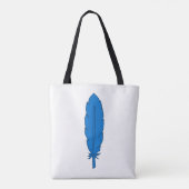 SCA Clan Blue Feather Tas (Achterkant)