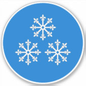 SCA Cold Keep Vinyl Sticker (Voorkant)