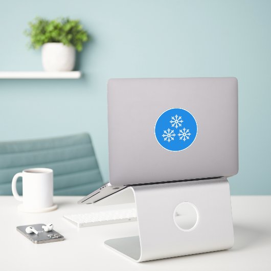 SCA Cold Keep Vinyl Sticker (Laptop op bureau)