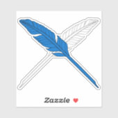 SCA College van Sint Monica Vinyl Sticker (Vel)