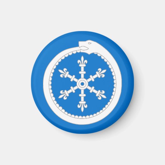 SCA Concordia van de sneeuw Magneet (Voorkant)