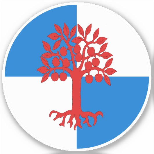 SCA Coppertree Vinyl Sticker (Voorkant)
