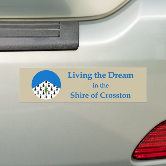 SCA Crosston Bumper Sticker (Op auto)