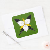 SCA Crows Gate Populaire badge Vierkante Sticker (Envelop)