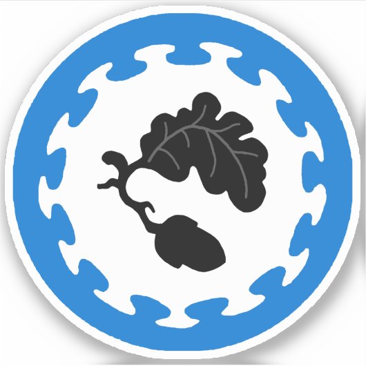 SCA Darach Vinyl Sticker (Voorkant)