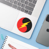 SCA Dark Horde Vinyl Sticker (Laptop met iPhone)