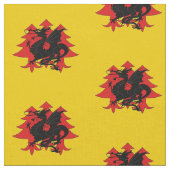 SCA Drachenwald Dragon Badge Fabric Stof (Close Up)