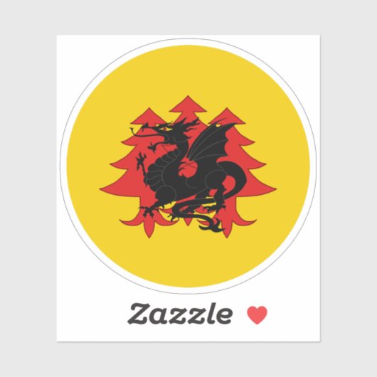 SCA Drachenwald Vinyl Sticker (Vel)