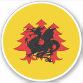 SCA Drachenwald Vinyl Sticker (Voorkant)