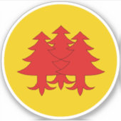 SCA Drachenwald Vinyl Sticker (Voorkant)