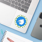 SCA Drakenmere Vinyl Sticker (Laptop met iPhone)