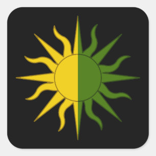 SCA Easaraigh Populaire badge Vierkante Sticker
