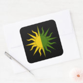 SCA Easaraigh Populaire badge Vierkante Sticker (Envelop)
