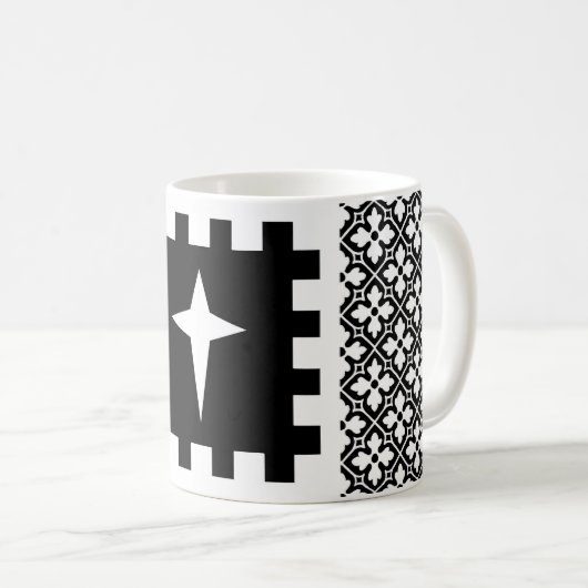 SCA East Kingdom Northern Army Coffee Mok (Voorkant rechts)