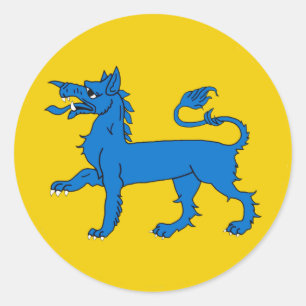 SCA East Kingdom Populace Badge Ronde Sticker