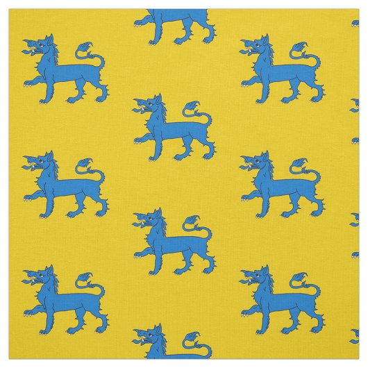 SCA East Kingdom Populace Badge Stof (Swatch)