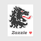 SCA een TIR op maat gesneden vinyl Sticker (Vel)