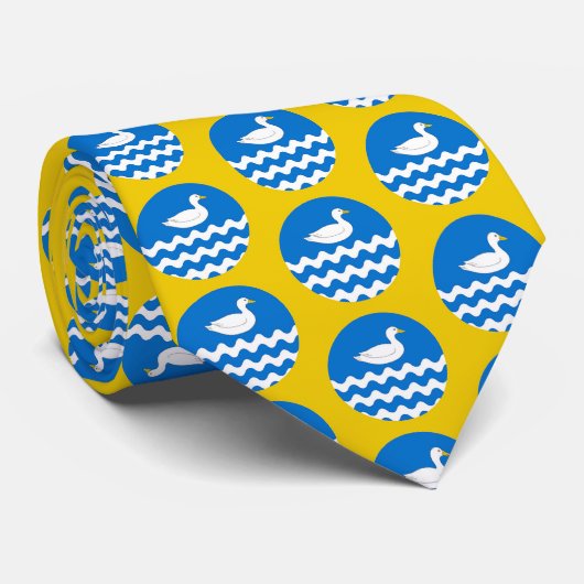 SCA en Dubhaigeainn Populace Badge Stropdas (Opgerold)