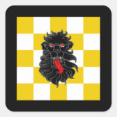 SCA en TIR Populace Badge Sticker (Voorkant)
